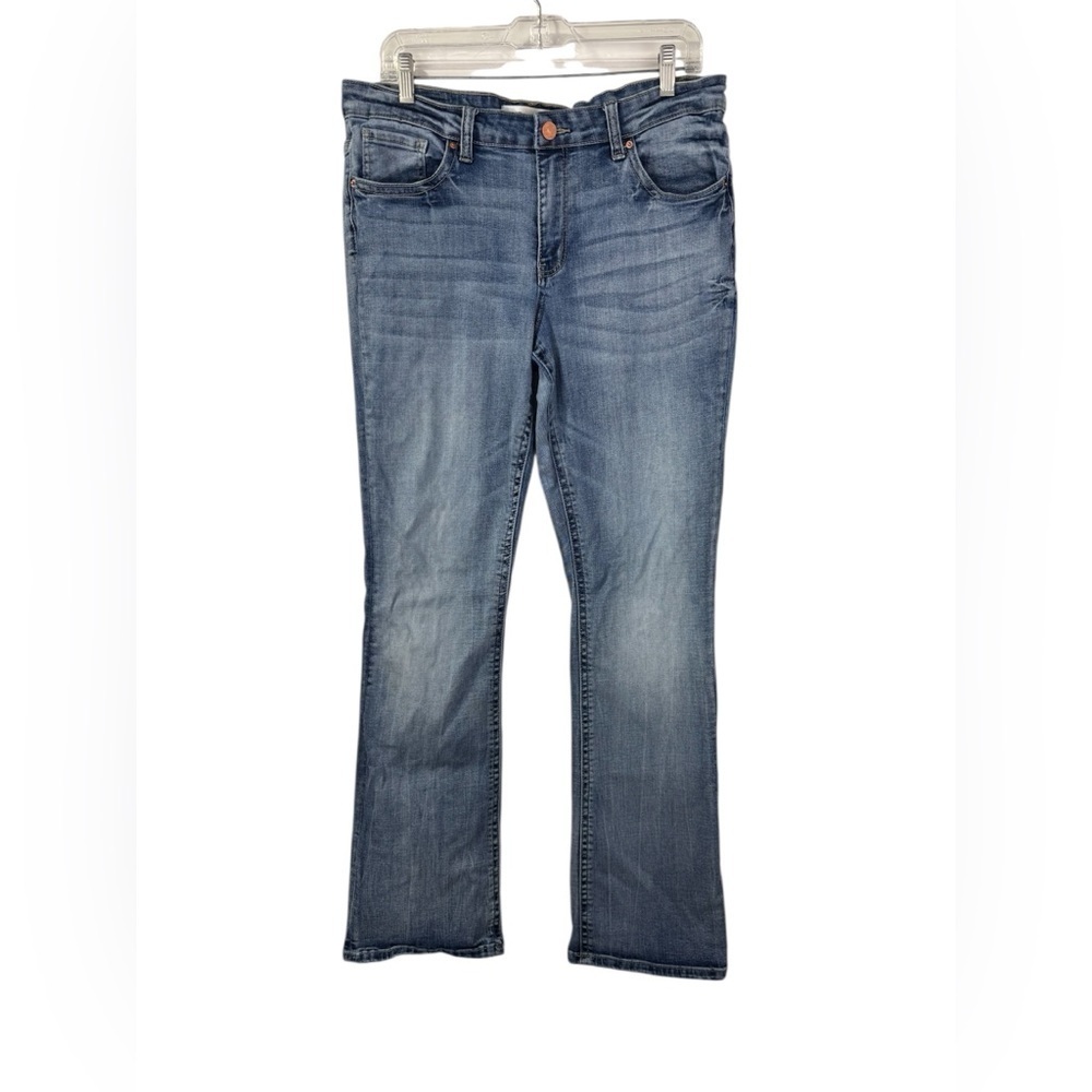 BKE Women's Payton Universal Fit Midrise Bootcut denim jeans Tall/Long 33X35 1/2